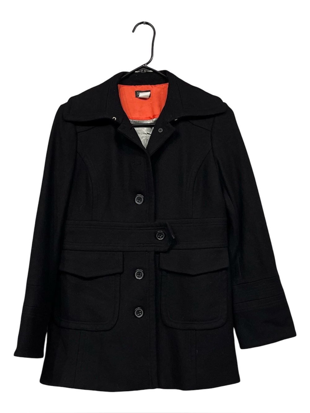 J. Crew wool blend coat size 8
